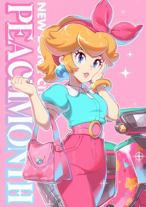 PEACH MONTH - DAY 10 New Donk City is the new destination for this week! There's some friends to visit in this city, are you going to come along? #PeachMonth2025 #PeachMonth