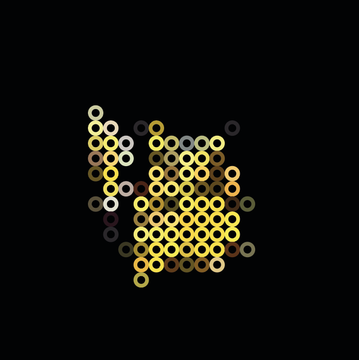 Day 19 of "Guess the Pokemon this bead is inspired of." I will pick one that guesses right for a free mint WL.