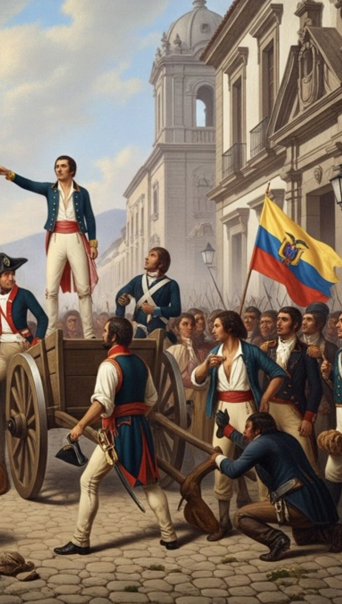 Recordamos este 10 de #Agosto el primer grito de la #IndependenciaDeEcuador 🇪🇨,fecha especial para el país, pues en el año 1809 se dio el paso más grande hacia conseguir la #libertad ,ahora hasta la actualidad buscamos ser verdaderamente libres y con derechos fundamentales.

#ECU
