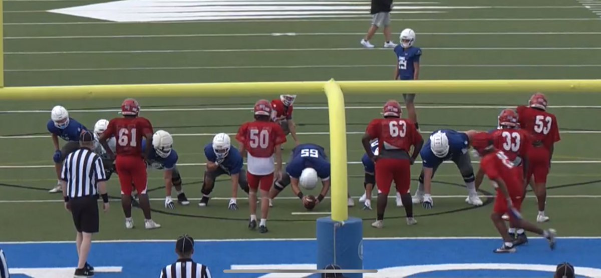 KaidynMoore's tweet photo. High school rookie on paper, seasoned in the trenches! First taste of high school action as Center and Long Snapper and it’s fire - this is just the beginning. #65
@IMGAFootball @OLCoach_Parker @CoachDennisIMG @CoachPondIMG @CoachStudOL @dzoloty @JETB12 #brotherhood #Classof2029 

@PrepRedzoneFL @Rivals @on3 @247Sports 

#offensiveline #offensivelineman #centerlife #OL #Offensivecenter #longsnapper #dominatethetrenches #trenchking #trenchmob #freshman #footballseason #floridahighschoolfootball #highschoolfootball
