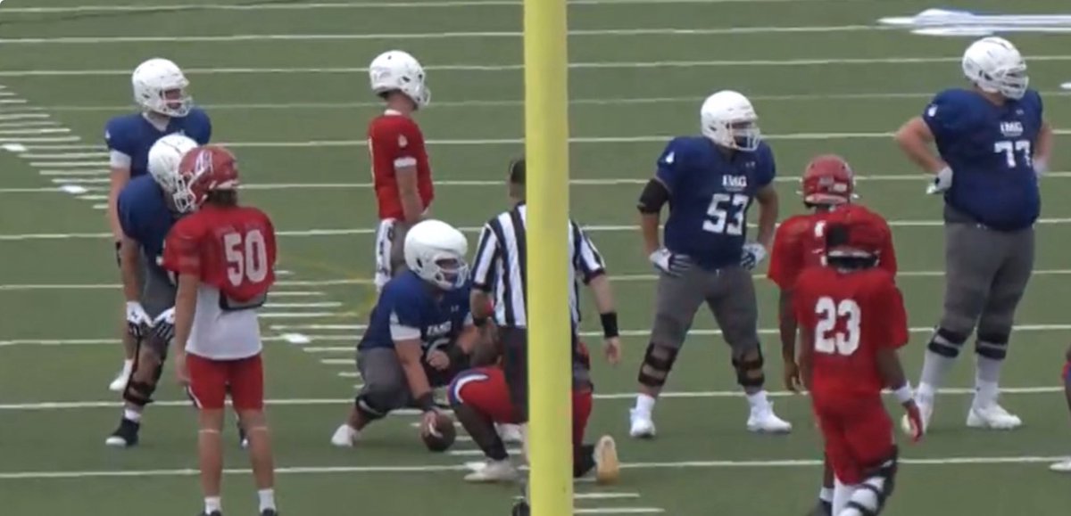 KaidynMoore's tweet photo. High school rookie on paper, seasoned in the trenches! First taste of high school action as Center and Long Snapper and it’s fire - this is just the beginning. #65
@IMGAFootball @OLCoach_Parker @CoachDennisIMG @CoachPondIMG @CoachStudOL @dzoloty @JETB12 #brotherhood #Classof2029 

@PrepRedzoneFL @Rivals @on3 @247Sports 

#offensiveline #offensivelineman #centerlife #OL #Offensivecenter #longsnapper #dominatethetrenches #trenchking #trenchmob #freshman #footballseason #floridahighschoolfootball #highschoolfootball