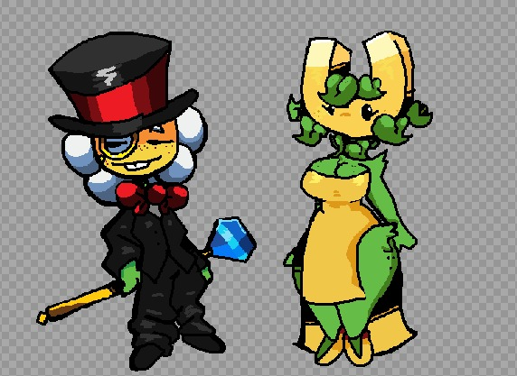 Cherry15494706's tweet image. golden and ms goldie #pvz  #pvzfanart #pvzoc