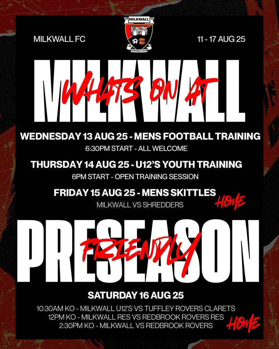 Milkwall Soccer Team tweet media