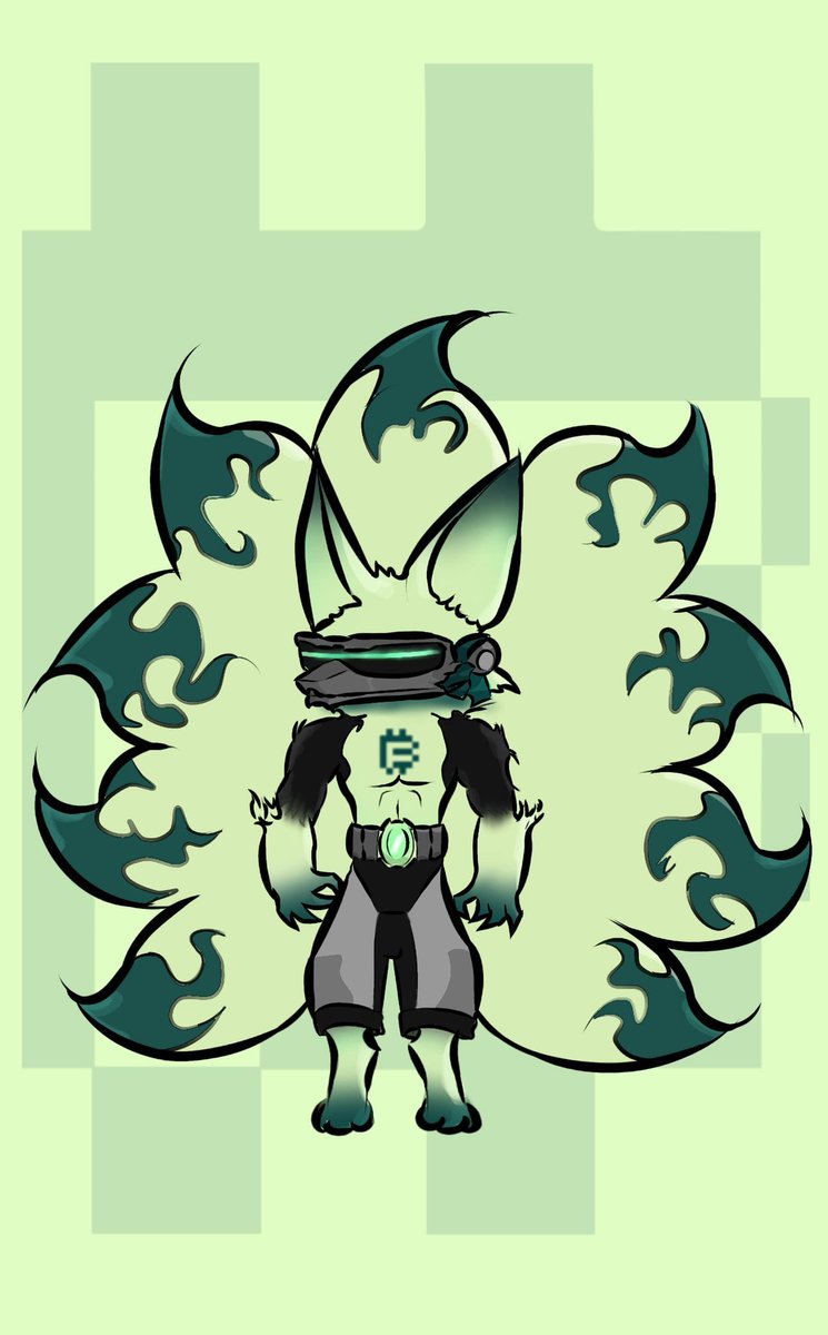 Tre_azy's tweet photo. So hyped to drop mythical fox named Mokimo for @Bitfi_Or’s mascot contest 
Mokimo’s designed to shine with BitFi’s fresh, next-level CeDeFi world.
I went all in making Mokimo 🫠
How’s Mokimo hitting for you? Let me know what you think
@Bitfi_Org #BitFriend 
Process in comments🤍 https://t.co/caE2ITtein