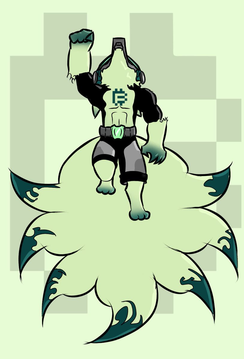 Tre_azy's tweet photo. So hyped to drop mythical fox named Mokimo for @Bitfi_Or’s mascot contest 
Mokimo’s designed to shine with BitFi’s fresh, next-level CeDeFi world.
I went all in making Mokimo 🫠
How’s Mokimo hitting for you? Let me know what you think
@Bitfi_Org #BitFriend 
Process in comments🤍 https://t.co/caE2ITtein