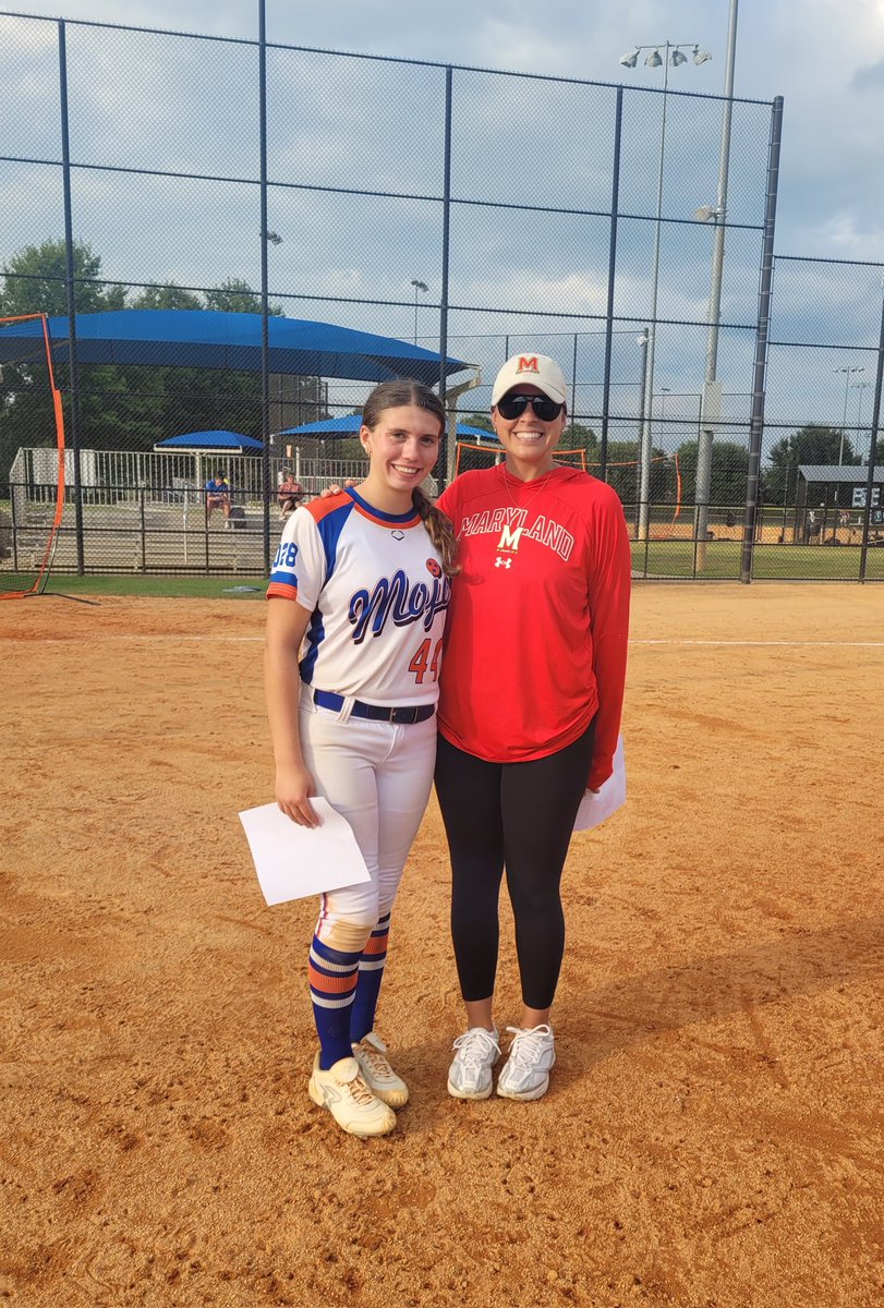 Khloe Cuva 2028 (@khloecuva) on Twitter photo I had a great session with <a href="/TerpsSoftball/">Maryland Softball</a> at <a href="/DDSBandEvents/">Diamond Direction</a> #CONNECT25!! Thank you coach <a href="/CoachLaurenKarn/">Lauren Karn</a> for the pitching drills and working with me on my drop curve movement!! I can't wait to make a trip up north to see you on your home field for a camp!!
<a href="/Mojotuckerhelms/">TN Mojo - Tucker/Helms</a> I had a great session with <a href="/TerpsSoftball/">Maryland Softball</a> at <a href="/DDSBandEvents/">Diamond Direction</a> #CONNECT25!! Thank you coach <a href="/CoachLaurenKarn/">Lauren Karn</a> for the pitching drills and working with me on my drop curve movement!! I can't wait to make a trip up north to see you on your home field for a camp!!
<a href="/Mojotuckerhelms/">TN Mojo - Tucker/Helms</a>