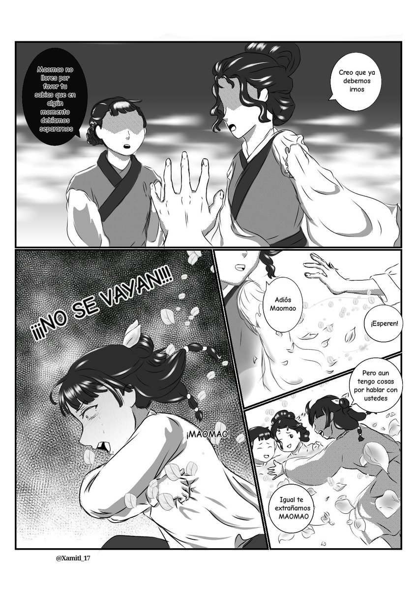 Xamitl_'s tweet photo. "El reencuentro" (Parte 3) #Maomao #jinshi #kusuriyanohitorigoto https://t.co/iBkfqIMEPG