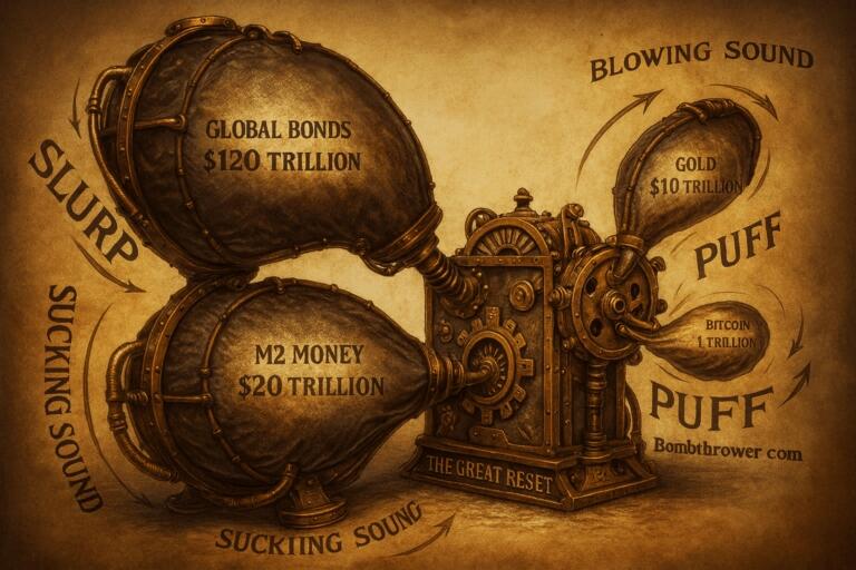 Bitcoin's tweet image. "Hard assets like gold and Bitcoin were going to experience multi-decade tailwinds from a global bond exodus." @MarkJeftovic