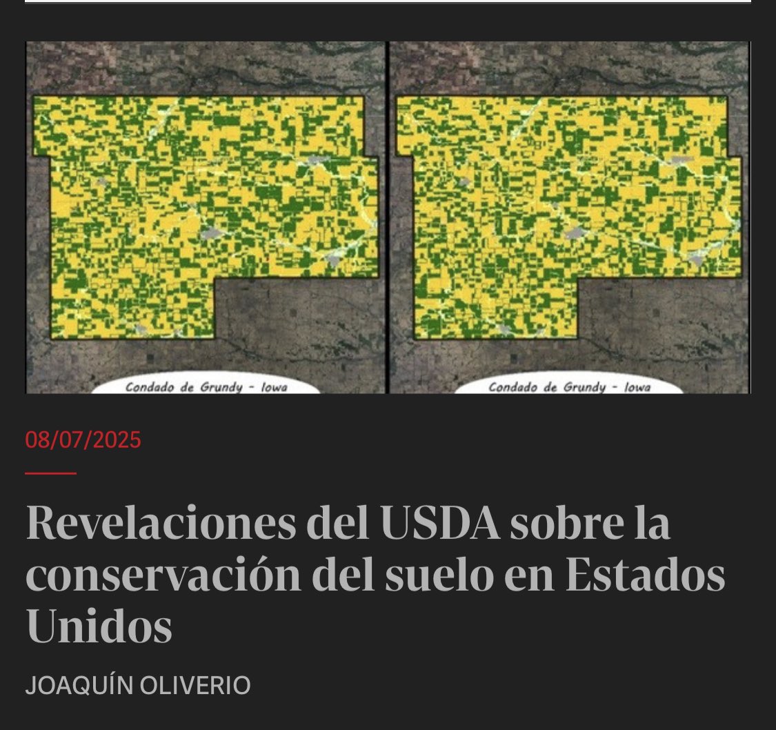 chalaoliverio's tweet photo. Conservación de suelos: Modelo 🇺🇸 y Modelo 🇦🇷
Link 👇👇👇
https://t.co/X9mYu34mxI https://t.co/HAFU2bxGxX