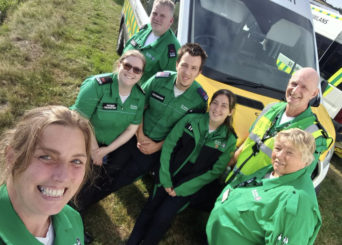 A busy few weeks supporting events in <a href="/SJACNorthWales/">St John Ambulance Cymru - North Wales</a> 

- trail runs
- open water swim
- triathlon
- agricultural show
- football
And the <a href="/eisteddfod/">eisteddfod</a> in Wrexham

Brilliant volunteering in our communities
#JustInCase