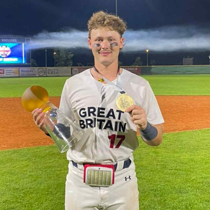 GOLD 🥇

Huge Congrats to catcher Andrew Johnston on winning a Gold Medal with Great Britain at the 23U European Championships 👏

#RollCats