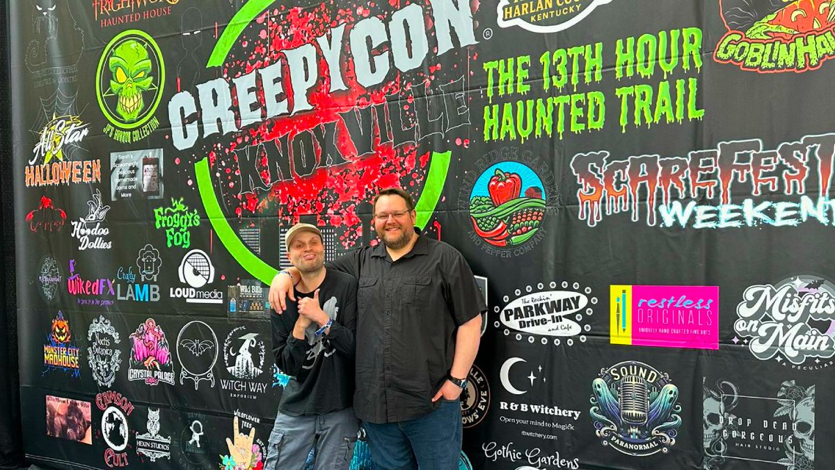 Check out our recap and walkthrough from our very first CreepyCon in Knoxville, Tennessee. Watch here: youtu.be/nBG2SPrZcwc
<a href="/creepyconknox/">CreepyCon Halloween & Horror Convention</a>