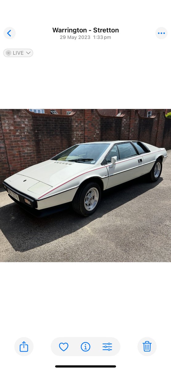 Ad: For Sale - lotus esprit s2.2 Gold / White Classic ebay.co.uk/itm/1677061534…