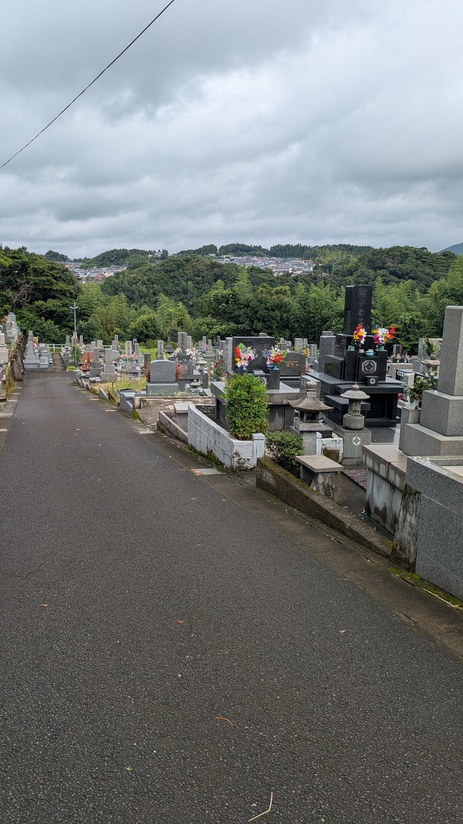 墓参り🙏🏍️