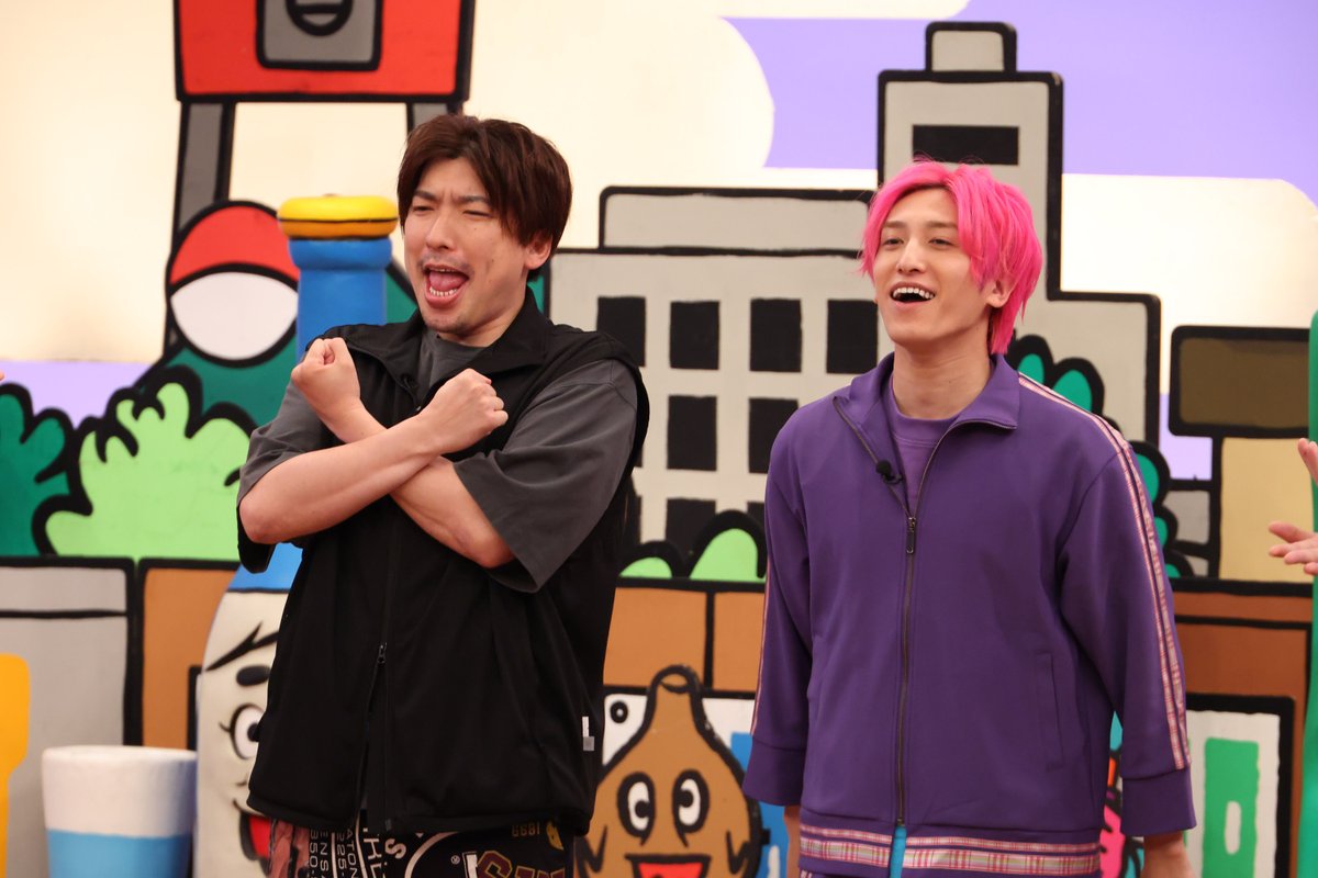 華大さんと千鳥くん 衣装✨ #EXIT 兼近大樹さん着用セットアップ
