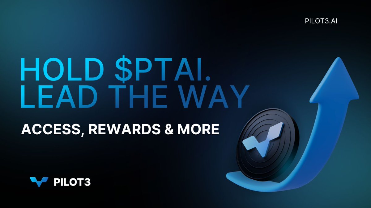 🚀 Why it matters to be a $PTAI holder:
1️⃣ Premium features before anyone else.
2️⃣ Exclusive-access competitions &amp; partner events.
3️⃣ Extra rewards on staked $PTAI via partner integrations and exclusive programs.

This is your signal!  jump in and lead the way.