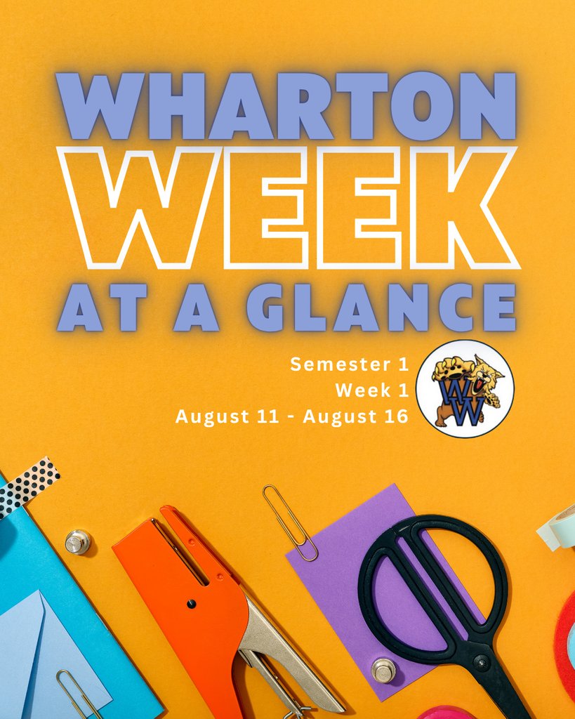 Wharton High School tweet media