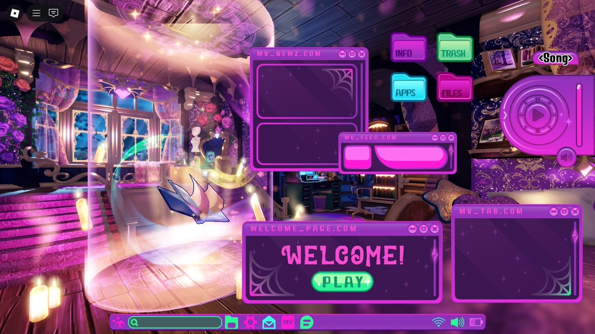 Ready to log into MV? 🩷💜🦇

#ROBLOX #MonsterVerze