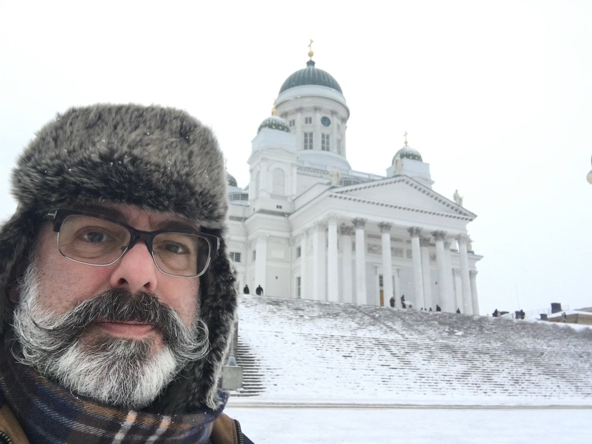 2018 in Helsinki - minus 10C or more - contrast to our oncoming heatwave next week!