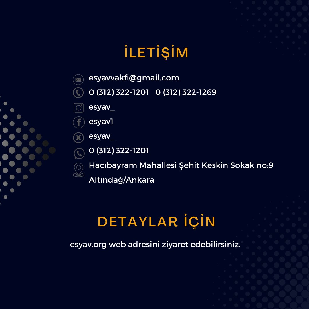 2025-2026 Dönemi Burs Başvuruları Başlıyor!

📌 Detaylı Başvuru Kılavuzumuz esyav.org web sitemizde seni bekliyor.
⏳ Son başvuru tarihini kaçırma!