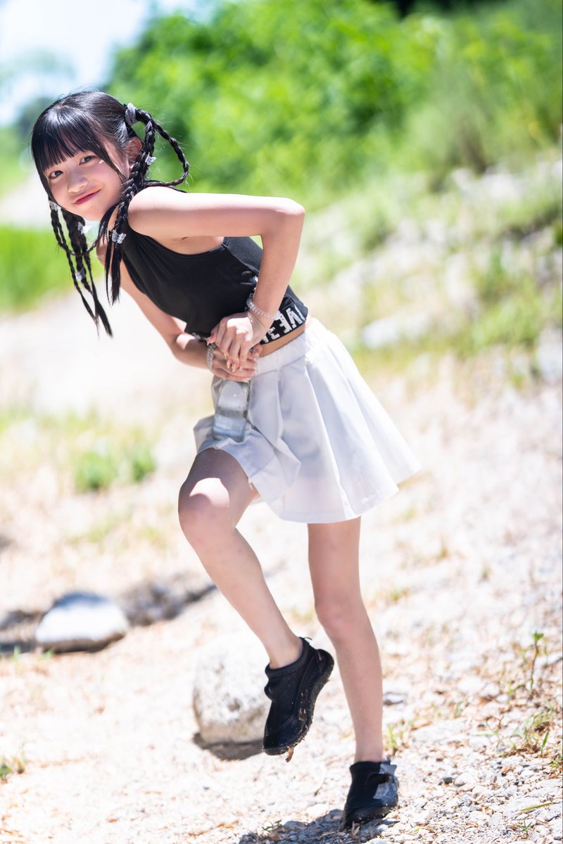 あんじゅちゃん（JC1）ラムネを開ける姿もかわいい🥰 #あんじゅ #長崎