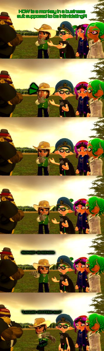 Nictrain123 (@nictrain123) on Twitter photo "Monkey Business"
#SMG4 #SMG4fanart #NT #Matt #smg4oc
(Nathan by <a href="/LStare110/">LuigiDeathStare</a> , Cruz by <a href="/StormHedgewolf/">Storm The Hedgewolf ⛩️⚡VTUBER</a> and Alex by <a href="/makerboy10/">Makerboy10</a> ) "Monkey Business"
#SMG4 #SMG4fanart #NT #Matt #smg4oc
(Nathan by <a href="/LStare110/">LuigiDeathStare</a> , Cruz by <a href="/StormHedgewolf/">Storm The Hedgewolf ⛩️⚡VTUBER</a> and Alex by <a href="/makerboy10/">Makerboy10</a> )