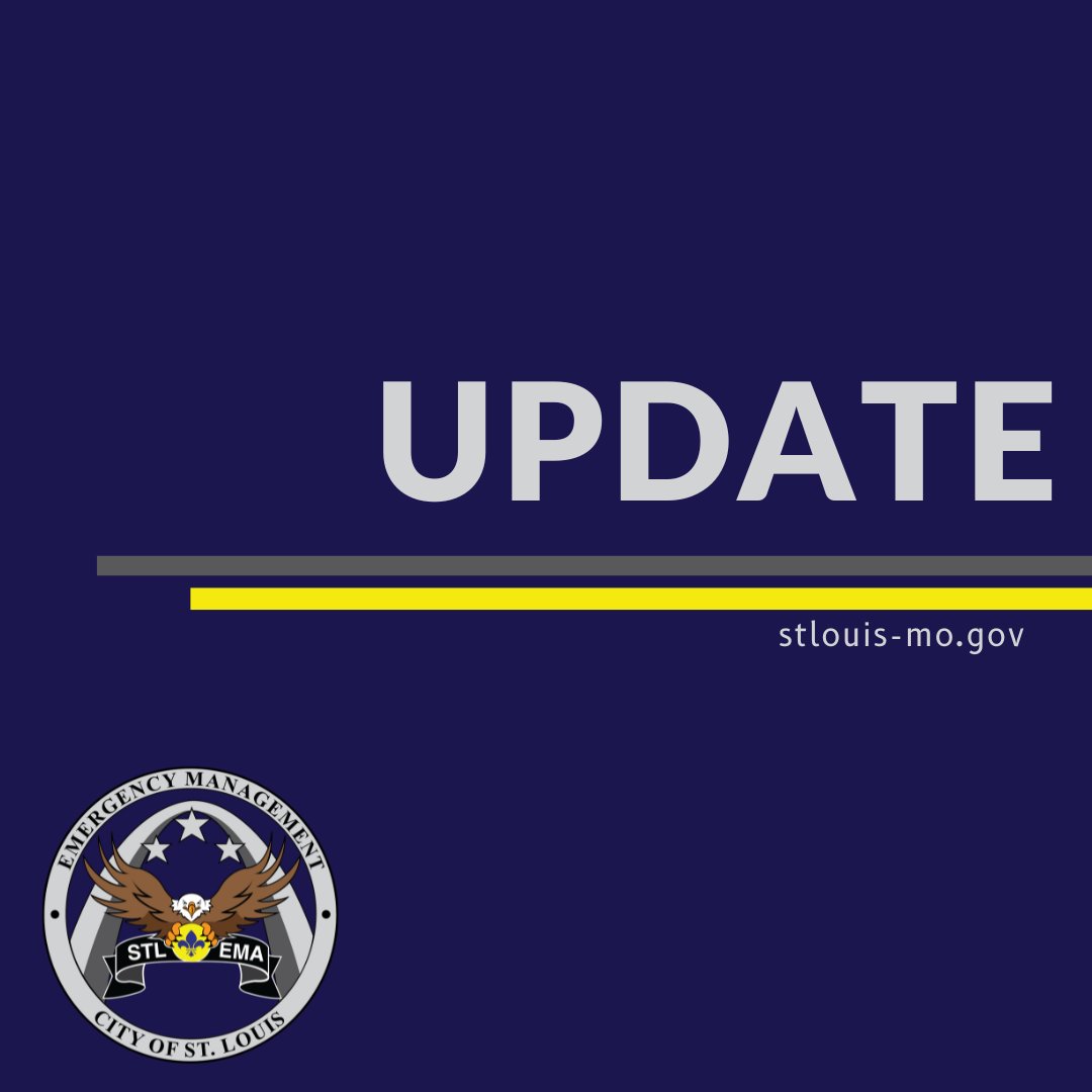 8/10/2025 4:37 PM

Flash Flooding has caused street closures at these locations:
- 13th Street at Cole
- Jefferson Avenue at Madison
- Interstate 70 at St. Louis Avenue

Motorists should avoid flooded areas and use alternative routes.

Full story: stlouis-mo.gov/government/dep…

#stlwx