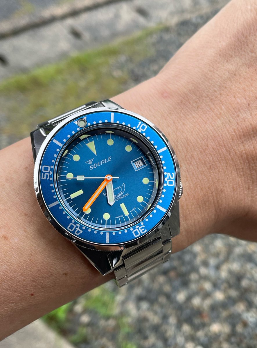 smsm13535's tweet image. 雨の涼しい朝は⛳️練から…
明日のラウンドに向けてちょっとだけ。
スクワーレ🇨🇭さんのダイバー⌚️
#SQUALE