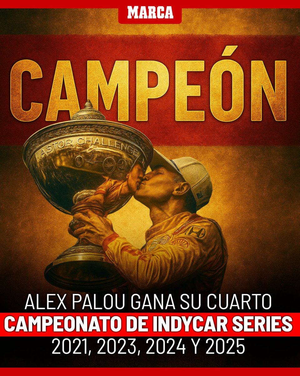 ¡Y Alex Palou lo hizo!

¡¡C4MPEÓN!!

#IndyCar