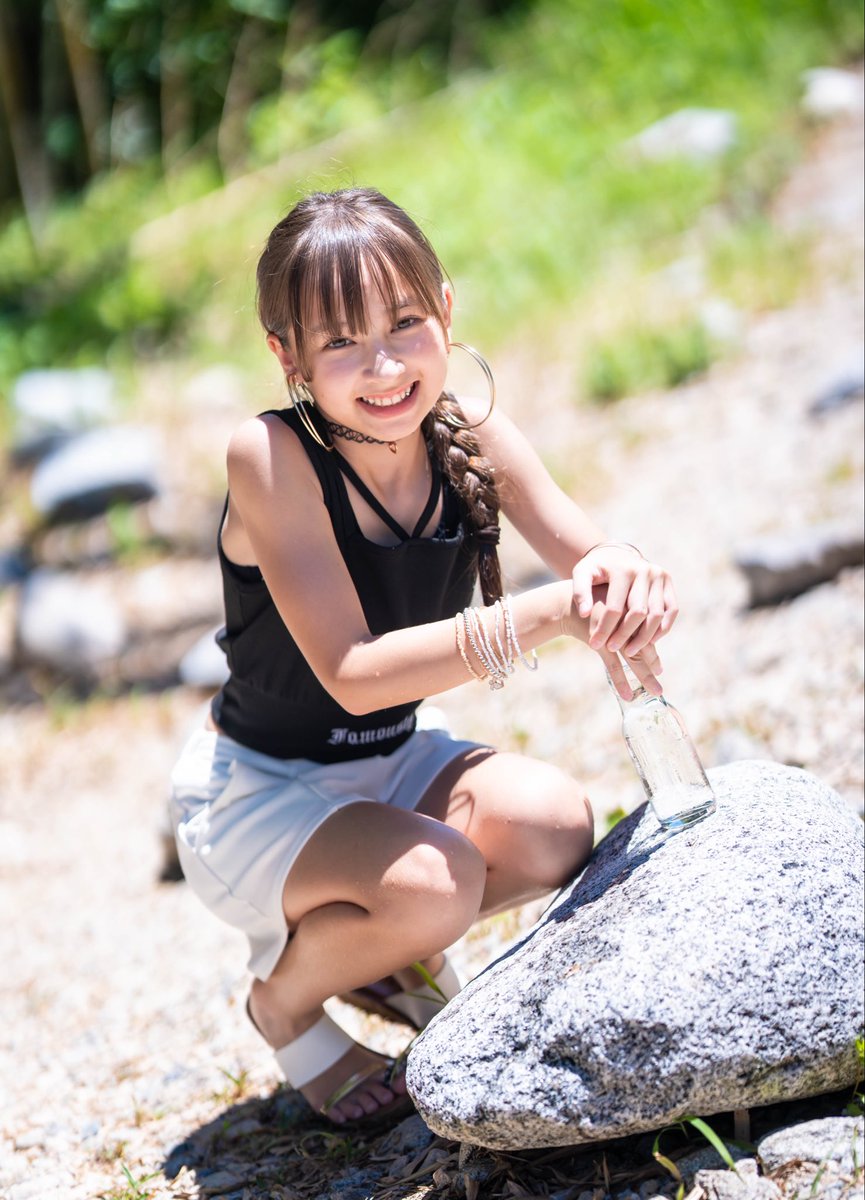 さあらちゃん（JS6）ラムネを開ける姿もかわいい🥰 #さあら #長崎超絶