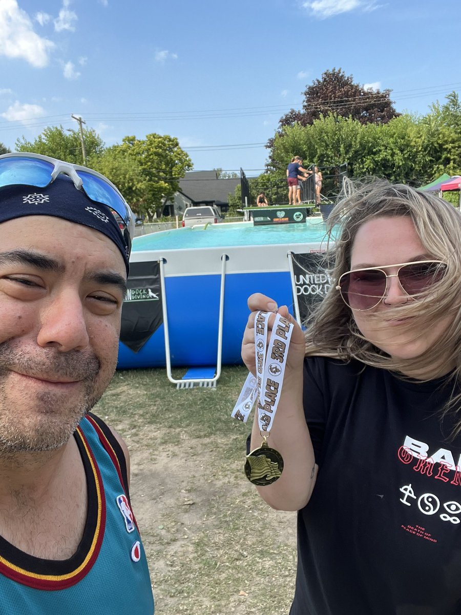 SportsAndChup's tweet image. Special thanks to @lauren_4009 for introducing Sports Jim to The 
World of Dock Diving!!!

Gordie was a Good Boy &amp;amp; got 3rd!!!

#BestDayEver