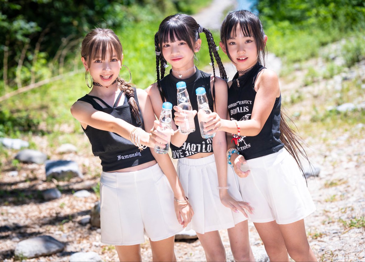 うらちゃん（JS3）＆ さあらちゃん（JS6）＆ あんじゅちゃん（JC1