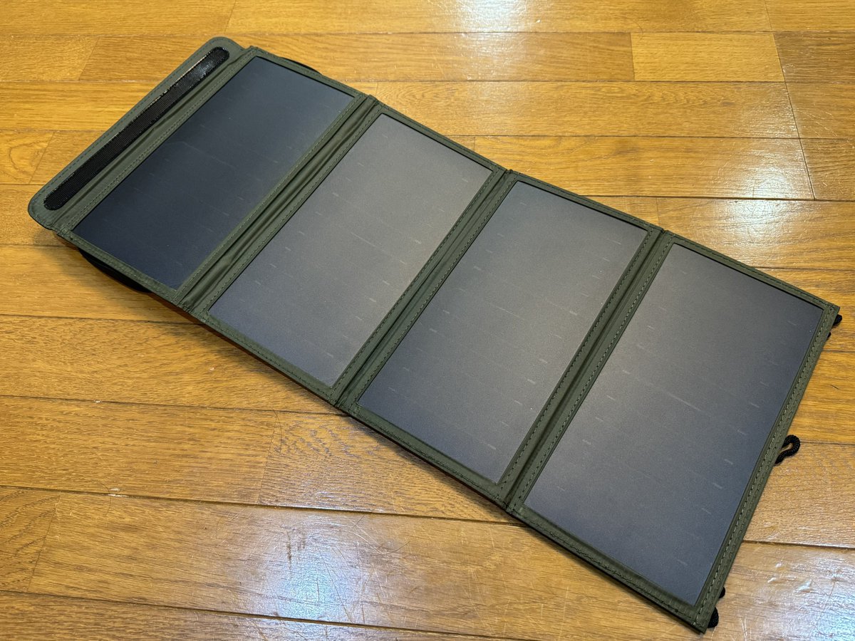jm3lgf's tweet photo. エレコム様からご提供いただいたソーラー充電器パネル NESTOUT SOLAR-1

晴れたら久々に使おうかな😁
#ELECOM #NESTOUT https://t.co/swCWxkyouj