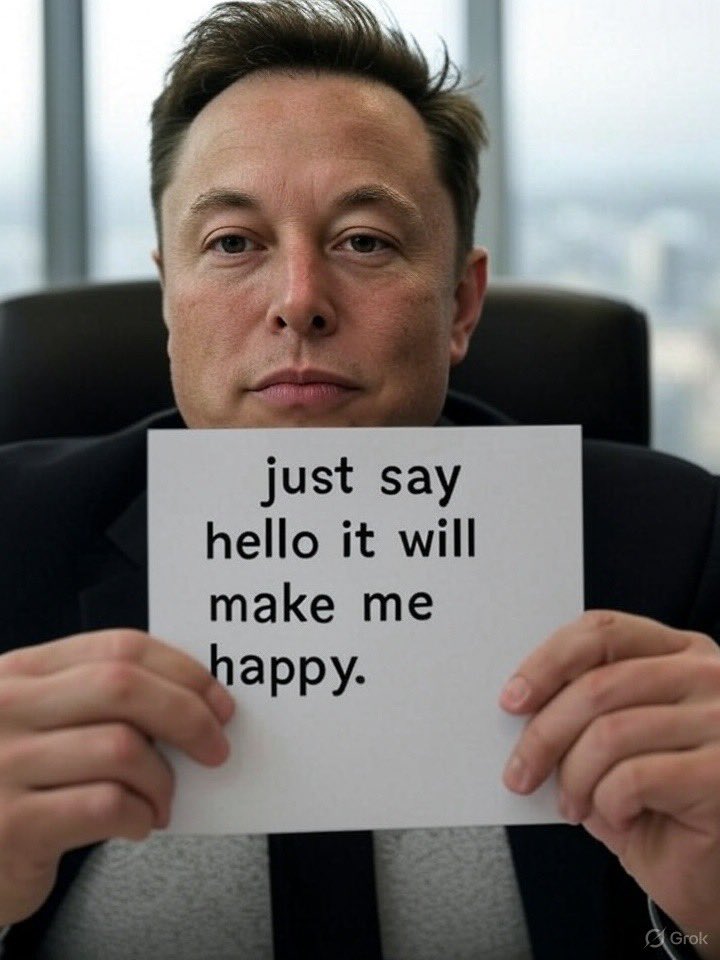Just say hello