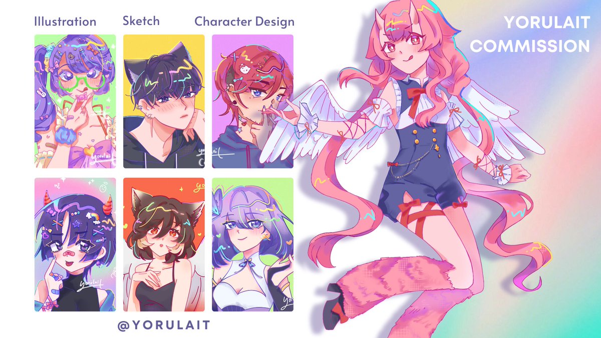 yoru ୨୧ Character Design/Illust COMMS OPEN! tweet media