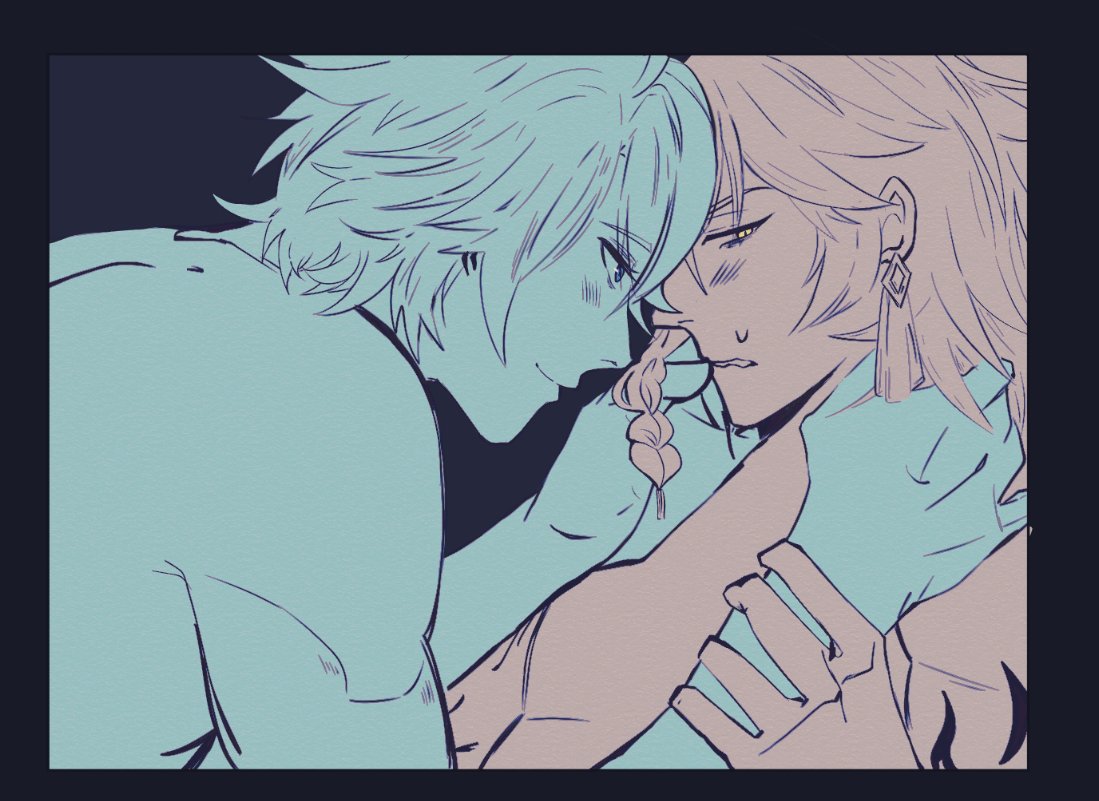 kiss me like you mean it, make me believe it
#HonkaiStarRail #phaidei #Phainon #Mydei