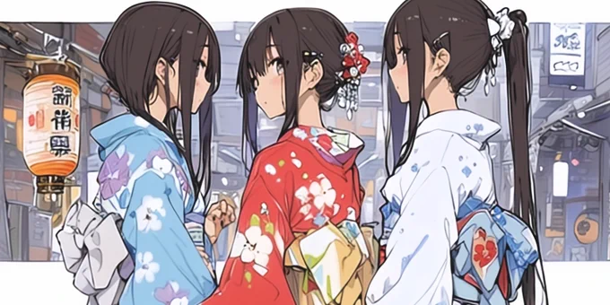 #AI和華雀遊コレクション キモノ