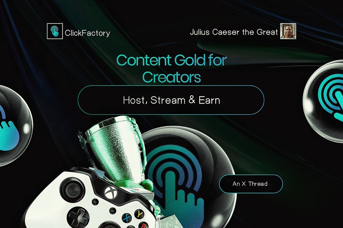 Orracklle's tweet image. 𝐖𝐡𝐲 𝐢𝐭’𝐬 𝐚 𝐠𝐚𝐦𝐞-𝐜𝐡𝐚𝐧𝐠𝐞𝐫 𝐟𝐨𝐫 𝐩𝐫𝐨𝐣𝐞𝐜𝐭𝐬 𝐭𝐡𝐚𝐭 𝐮𝐬𝐞 𝐢𝐭.

Content Creators: hosting a #ClickFactory game is like a crypto game show 🤩. 

Instead of a dull AMA, your audience is clicking frantically, trash-talking &amp;amp; forming rivalries in real time.