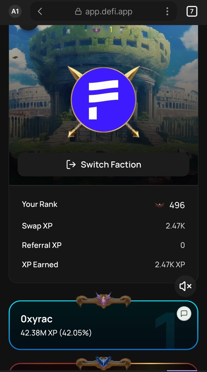 BigTee987's tweet image. Didn't push many transactions today, and I'm down already on the leaderboard

Top 100 is the goal