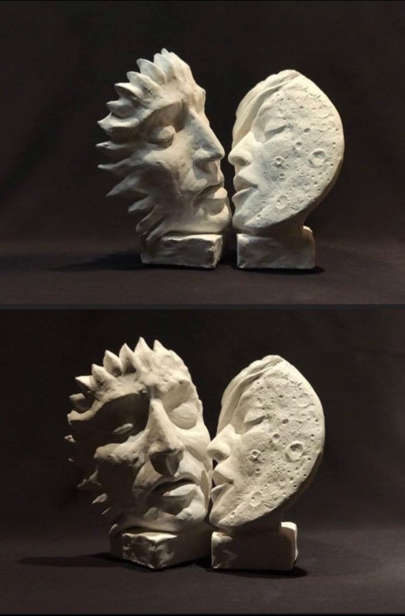 الشمس والقمر
"اثنان من أقدم العشاق "
by Sergei Gorobets