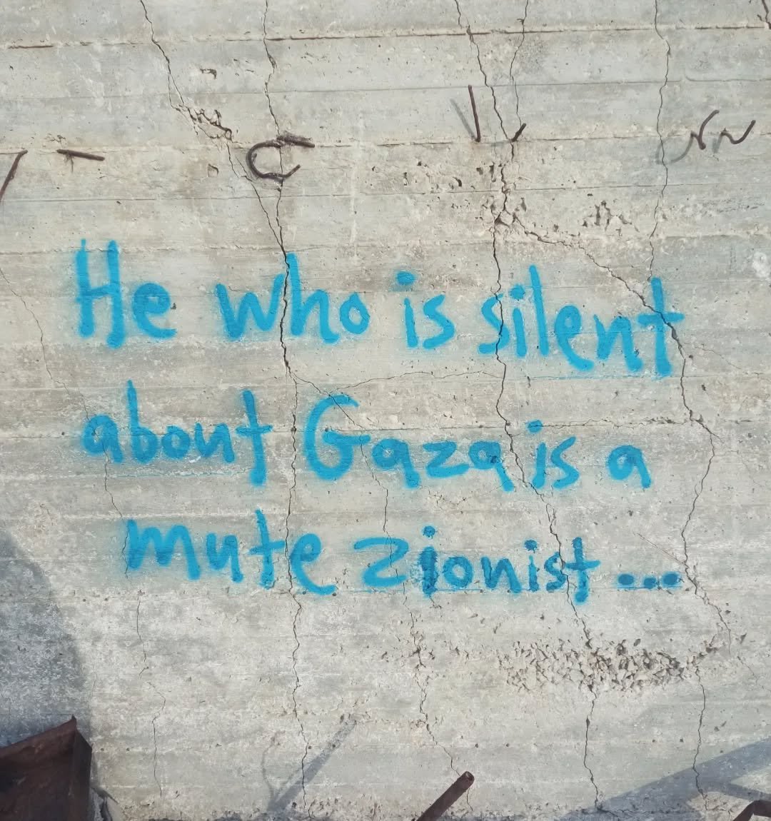 silence is complicity. 

it’s a silent agreement to what is happening.