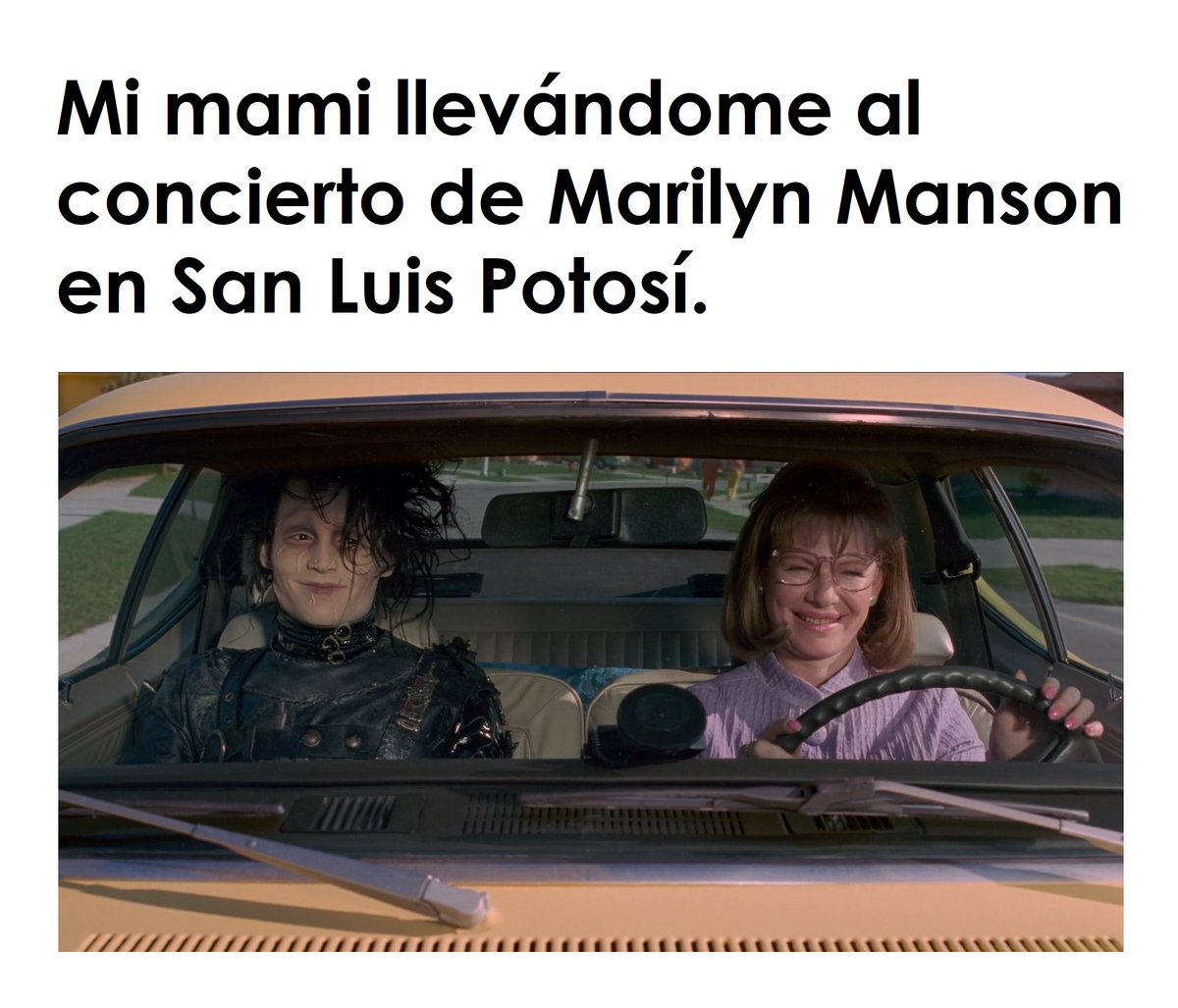 EstudiosComunic's tweet photo. Ahí te voy, Marilyn Manson 🤘. https://t.co/jQ2meAbk8B