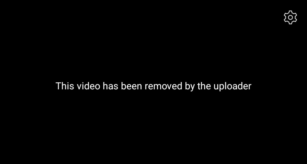 A video has been uploaded and deleted to the twenty one pilots YouTube channel!