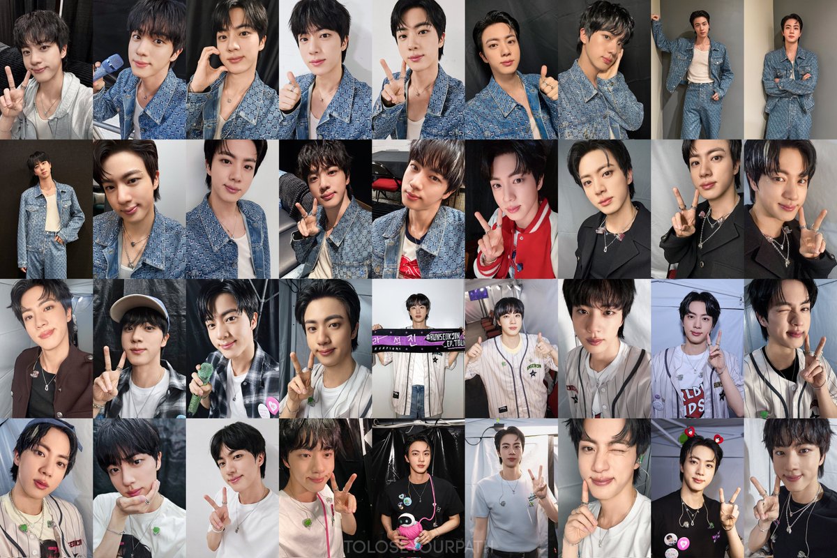 i'm sad, so here's every runseokjin selfie we got organized roughly by outfit