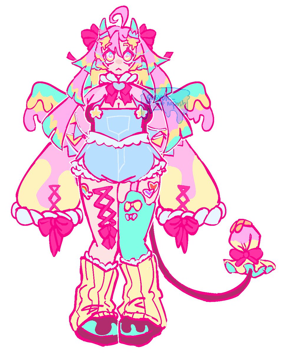 I don’t stream but I felt like doing a vtuber kind of oc design lol
#oc