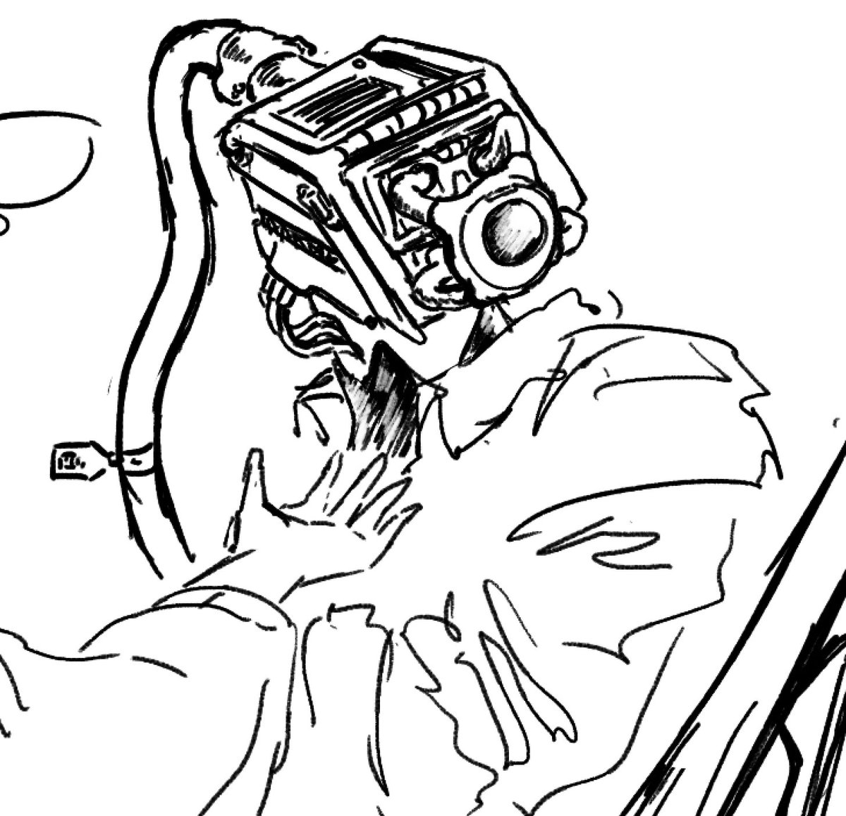 cybernetic sketch slop