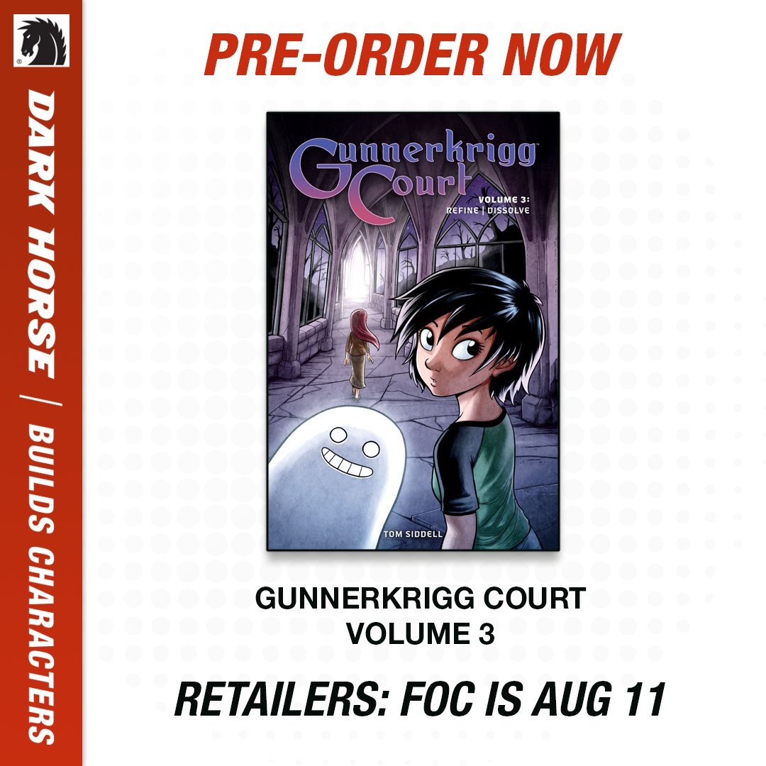 Gunnerkrigg Court Volume 3 is coming soon, so don't forget to pre-order your copy! Details: bit.ly/4oot0B7

As some of the chapters in Annie and Kat’s lives come to a close, unexpected paths forward are revealed...

By Tom Siddell <a href="/gunnerkrigg/">Gunnerkrigg</a>