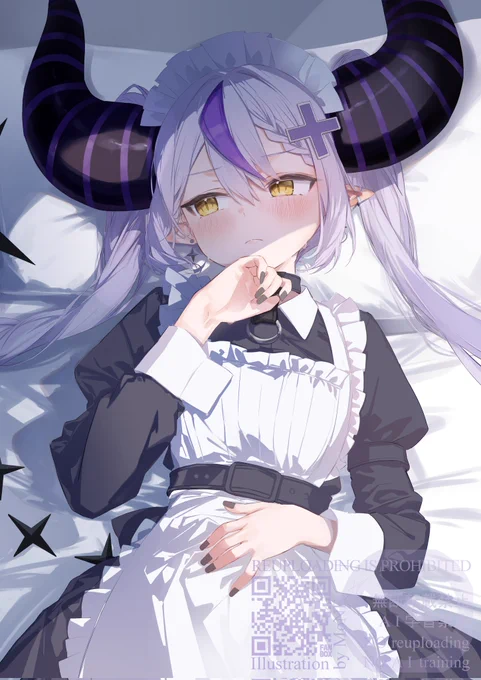 『メイドラプ様5wip』 #laplus_artdesu