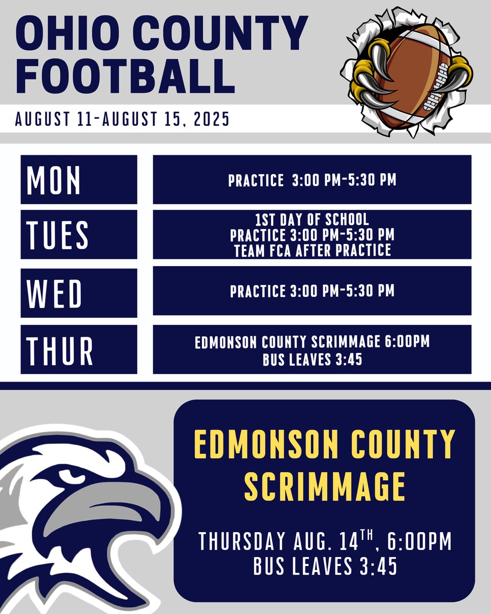 Ohio County Football tweet media