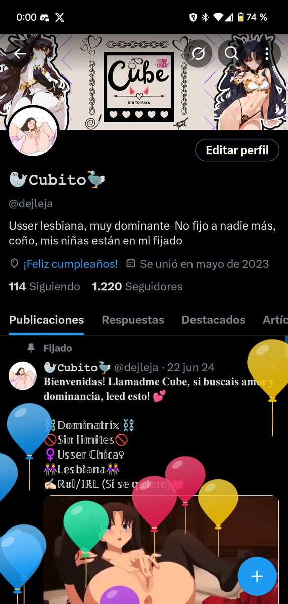 WALAAAAA!! Y TODOS ESTOS GLOBITOS??? HOY ES EL CUMPLEAÑOS DE UNA DIOSA~ 💗✨